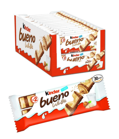 kinder bueno white